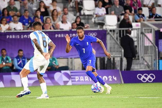 Paris 2024, Football, France - Argentina