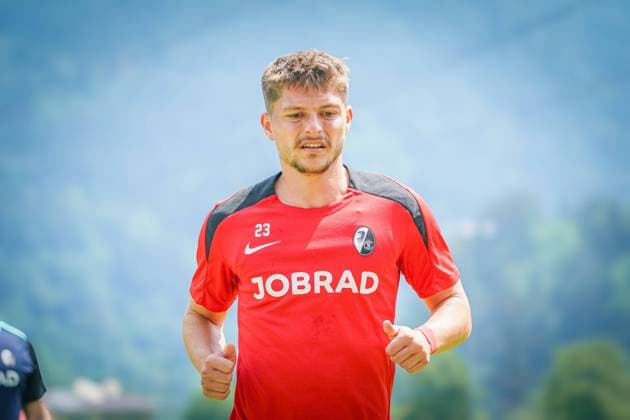 Football friendly SC Freiburg vs SpVgg Greuther Fürth Schruns, Austria Freiburgs Florent Muslija Schruns AUT Copyright: xJoeranxSteinsiekx