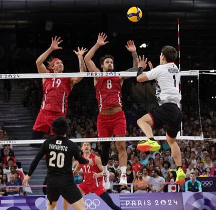 Paris 2024, Volleyball, Men, USA - Japan