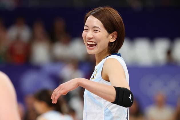 Sarina Koga (JPN), AUGUST 3, 2024 - Volleyball : Women s Preliminary Round - Pool B match between Japan - Kenya during the Paris 2024 Olympic Games, Olympische Spiele, Olympia, OS at South Paris Arena in Paris, France. Noxthirdxpartyxsales  (261851634)