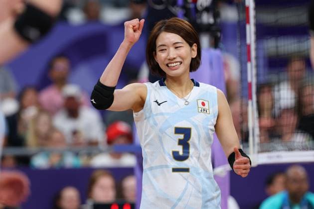 Sarina Koga (JPN), AUGUST 3, 2024 - Volleyball : Women s Preliminary Round - Pool B match between Japan - Kenya during the Paris 2024 Olympic Games, Olympische Spiele, Olympia, OS at South Paris Arena in Paris, France. Noxthirdxpartyxsales  (261851839)