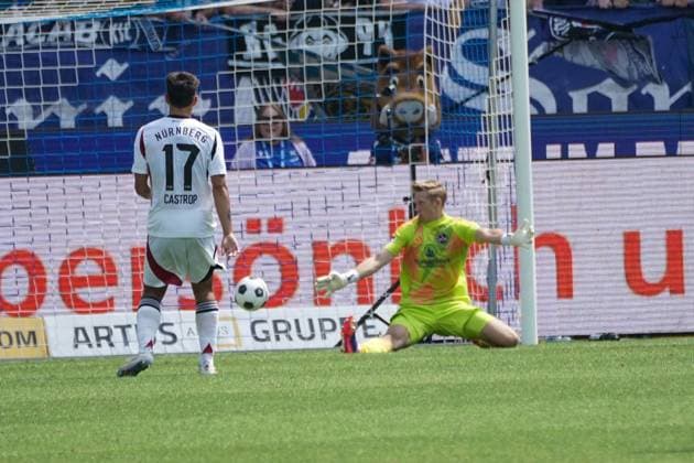 03 08 2024, xhfmx, Soccer 2 Bundesliga, Karlsruher SC 1 FC Nürnberg emspor, Jan Reichert 1 FC Nürnberg kassiert das 2 2, DFL DFB REGULATIONS PROHIBIT ANY USE OF PHOTOGRAPHS as IMAGE SEQUENCES and or QUASI VIDEO Karlsruhe