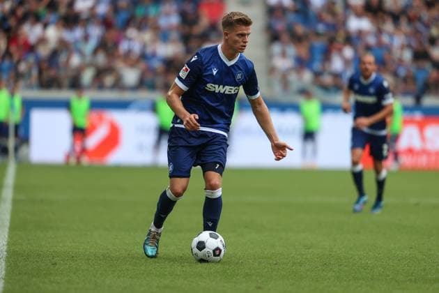 Dzenis Burnic Karlsruher SC, 07 Karlsruher SC vs 1 FC Nuernberg, Football, 2 Liga, 1 Matchday, 2024 2025, 03 08 2024 , DFL REGULATIONS PROHIBIT ANY USE OF PHOTOGRAPHS AS IMAGE SEQUENCES AND OR QUASI VIDEO Karlsruher SC vs 1 FC Nuernberg, Football, 2 Liga, 1 Matchday, 2024 2025, 03 08 2024 Karlsruhe Copyright: xEibner-Pressefoto JanxPrihodax EP_JPA