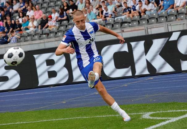 Germany, Berlin, Olympiastadion, Football, Men, Season 2024 2025, 2 Bundesliga 1 Matchday , Hertha BSC SC Paderborn, Photo Palko Dardai Hertha BSC
