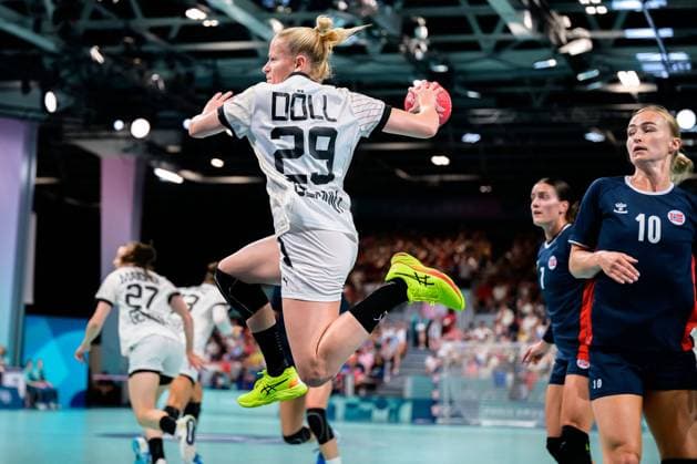 Paris, France Handball Women Preliminary Round Group A Norway Germany Antje Döll Doell Germany Paris South Paris Arena 6 France