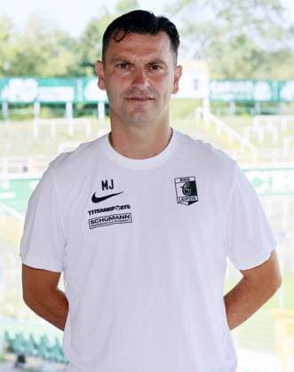 Chemie Leipzig team presentation Regionalliga NO head coach Miroslav Jagatic BSG Chemie Leipzig Regionalliga NordOst, portrait date 2024 2025 , 02 08 2024, Alfred Kunze Sportpark, Leipzig , Picture Point