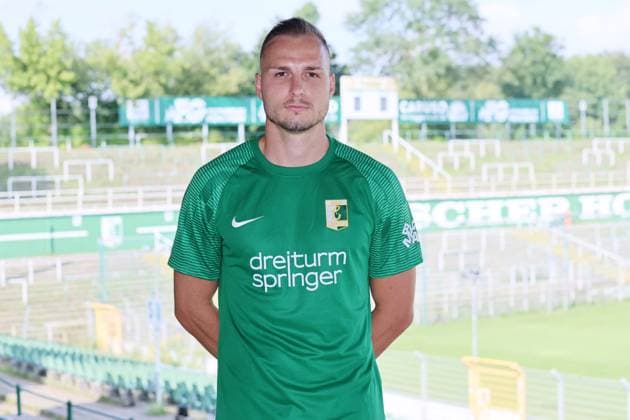 Chemie Leipzig team presentation Regionalliga NO Tobias Reithmeir BSG Chemie Leipzig Regionalliga NordOst, porträttermin 2024 2025 , 02 08 2024, Alfred Kunze Sportpark, Leipzig , Picture Point