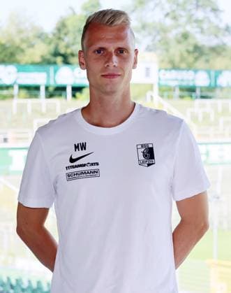 Chemie Leipzig team presentation Regionalliga NO Co Trainer Markus Wolf BSG Chemie Leipzig Regionalliga NordOst, portrait date 2024 2025 , 02 08 2024, Alfred Kunze Sportpark, Leipzig , Picture Point