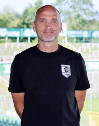 Chemie Leipzig team presentation Regionalliga NO Sports Director Steffen Ziffert BSG Chemie Leipzig Regionalliga NordOst, portrait date 2024 2025 , 02 08 2024, Alfred Kunze Sportpark, Leipzig , Picture Point