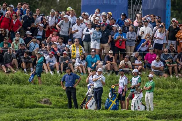 240804 Alex NorÃ n of Sweden during the final round of the men s individual stroke play golf during day 9 of the Paris 2024 Olympic Games on August 4, 2024 in Paris Photo Petter Arvidson BILDBYRAN code PA PA0861 golf olympic games olympics os ol olympiska spel olympiske leker paris 2024 paris os paris ol bbeng sweden sverige  Copyright: PETTERxARVIDSON BB240804PA038