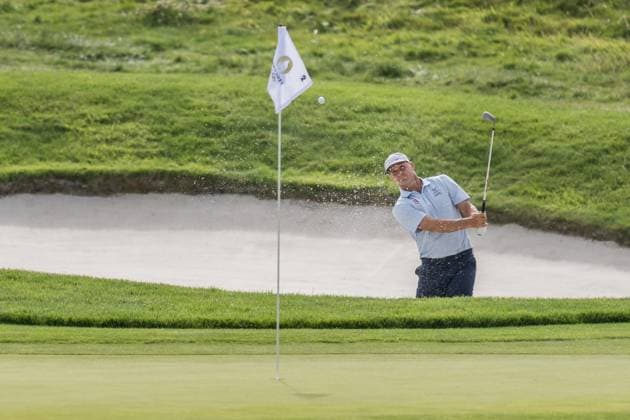240804 Alex NorÃ n of Sweden during the final round of the men s individual stroke play golf during day 9 of the Paris 2024 Olympic Games on August 4, 2024 in Paris Photo Petter Arvidson BILDBYRAN code PA PA0861 golf olympic games olympics os ol olympiska spel olympiske leker paris 2024 paris os paris ol bbeng sweden sverige  Copyright: PETTERxARVIDSON BB240804PA044