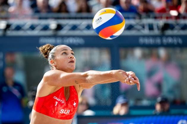 Paris 2024, Beach volleyball, Women, China - Switzerland
