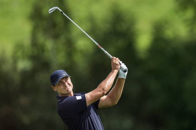 240804 Ludvig Aberg of Sweden during the final round of the men s individual stroke play golf during day 9 of the Paris 2024 Olympic Games on August 4, 2024 in Paris Photo Petter Arvidson BILDBYRAN code PA PA0861 golf olympic games olympics os ol olympiska spel olympiske leker paris 2024 paris os paris ol bbeng sweden sverige  Copyright: PETTERxARVIDSON BB240804PA064