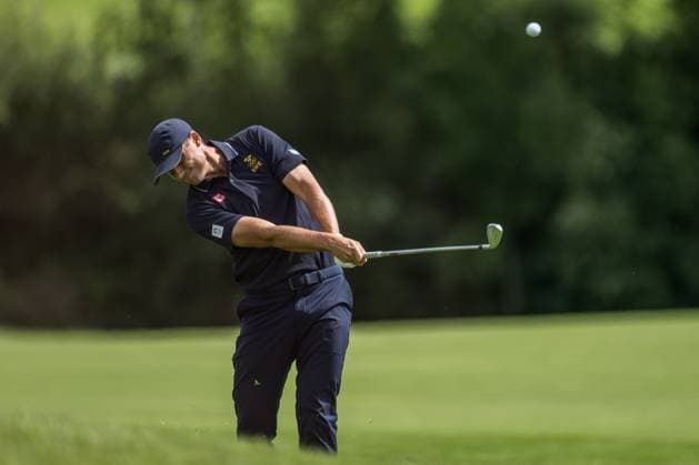 240804 Ludvig Aberg of Sweden during the final round of the men s individual stroke play golf during day 9 of the Paris 2024 Olympic Games on August 4, 2024 in Paris Photo Petter Arvidson BILDBYRAN code PA PA0861 golf olympic games olympics os ol olympiska spel olympiske leker paris 2024 paris os paris ol bbeng sweden sverige  Copyright: PETTERxARVIDSON BB240804PA065