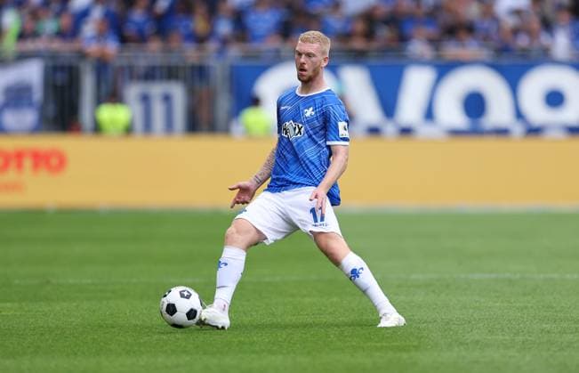 04 08 2024, xdcx, Soccer 2 Bundesliga, SV Darmstadt 98 Fortuna Düsseldorf, emonline, emspor, despor, v l , Kai Klefisch SV Darmstadt 98 DFL DFB REGULATIONS PROHIBIT ANY USE OF PHOTOGRAPHS AS IMAGE SEQUENCES AND OR QUASI VIDEO Copyright: HMBxMedia Claus