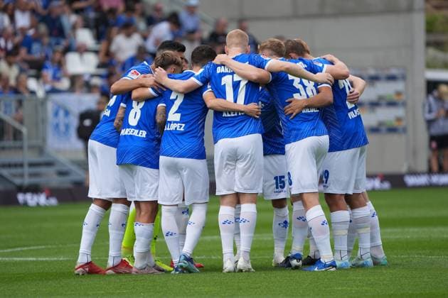 Lilies swear in 04 08 2024 2 Bundesliga, season 24 25 SV Darmstadt 98 vs Fortuna Düsseldorf, Stadion am Boellenfalltor, emonline, emspor,