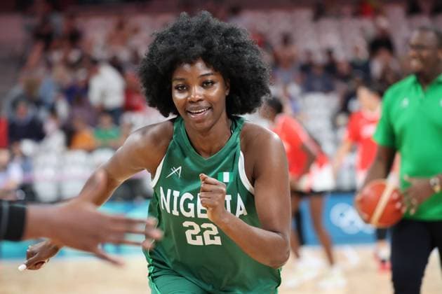 Blessing EJIOFOR (Nigéria) Women basketball, Canada vs Nigeria, Women s preliminary round during the Olympic Games, Olympische Spiele, Olympia, OS Paris 2024 - photo Laurent Sanson DPPI Panoramic JO 2024 : BASKET BALL - Canada vs Nigeria - Jeux Olympiques 2024 - Paris2024 - Lille - 04 08 2024 DPPI Panoramic 
