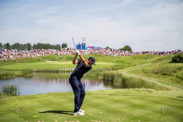 240804 Ludvig Aberg of Sweden during the final round of the men s individual stroke play golf during day 9 of the Paris 2024 Olympic Games on August 4, 2024 in Paris Photo Petter Arvidson BILDBYRAN code PA PA0861 golf olympic games olympics os ol olympiska spel olympiske leker paris 2024 paris os paris ol bbeng sweden sverige  Copyright: PETTERxARVIDSON BB240804PA114