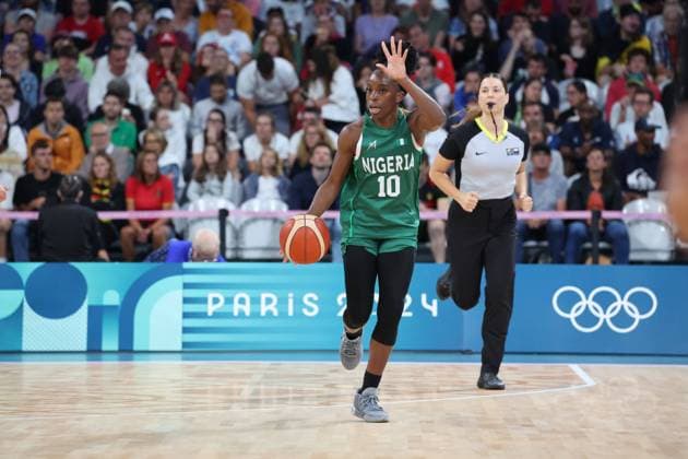 Promise AMUKAMARA (Nigeria) Women basketball, Canada vs Nigeria, Women s preliminary round during the Olympic Games, Olympische Spiele, Olympia, OS Paris 2024 - photo Laurent Sanson DPPI Panoramic JO 2024 : BASKET BALL - Canada vs Nigeria - Jeux Olympiques 2024 - Paris2024 - Lille - 04 08 2024 DPPI Panoramic 