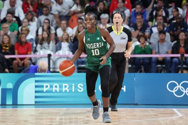 Promise AMUKAMARA (Nigeria) Women basketball, Canada vs Nigeria, Women s preliminary round during the Olympic Games, Olympische Spiele, Olympia, OS Paris 2024 - photo Laurent Sanson DPPI Panoramic JO 2024 : BASKET BALL - Canada vs Nigeria - Jeux Olympiques 2024 - Paris2024 - Lille - 04 08 2024 DPPI Panoramic 