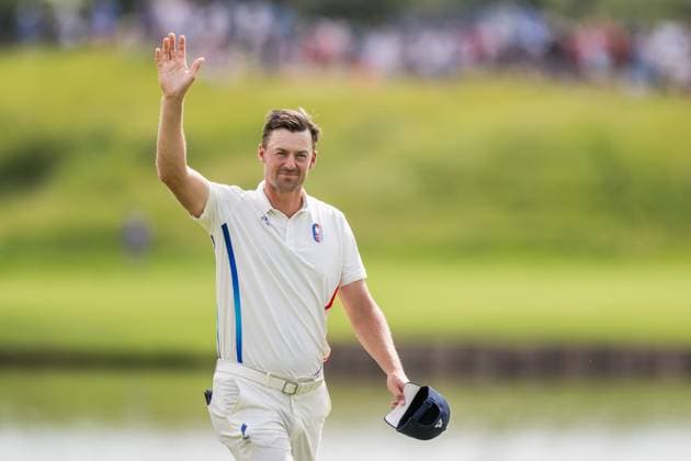 240804 Victor Perez of France during the final round of the men s individual stroke play golf during day 9 of the Paris 2024 Olympic Games on August 4, 2024 in Paris Photo Petter Arvidson BILDBYRAN code PA PA0861 golf olympic games olympics os ol olympiska spelen olympiske leker paris 2024 paris os paris ol bbeng france france france grappa33  Copyright: PETTERxARVIDSON BB240804PA143