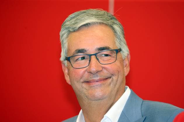 02 08 24 VfB Stuttgart Presentation Presidium Germany, Stuttgart, 02 08 2024, Football, Bundesliga, VfB Stuttgart, Presentation Presidium Dietmar Allgaier Interim President