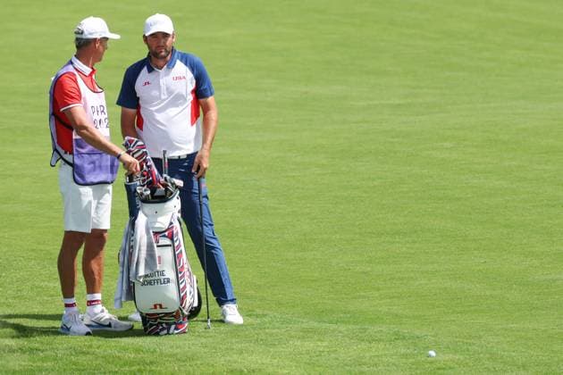 Scottie Scheffler (USA), AUGUST 4, 2024 - Golf : Men s Round 4 during the Paris 2024 Olympic Games, Olympische Spiele, Olympia, OS at Golf National in Saint-Quentin-en-Yvelines, France. Noxthirdxpartyxsales  (262092272)