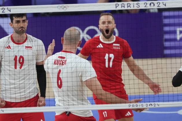 RECORD DATE NOT STATED PARIS 05.08.2024 SUMMER Olympic Games, Olympische Spiele, Olympia, OS VOLLEYBALL QUARTERFINAL POLAND - SLOVENIA FOTO: TOMASZ MARKOWSKI NEWSPIX.PL --- Newspix.pl  050824TOM020
