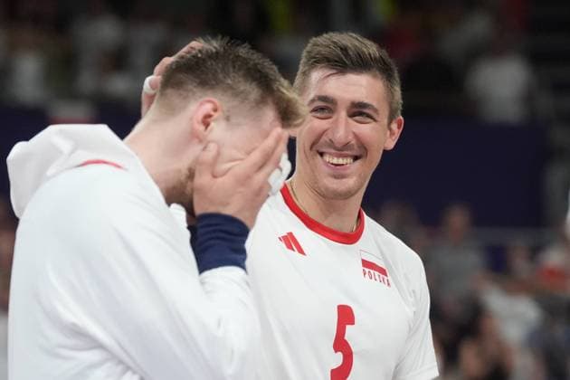 RECORD DATE NOT STATED PARIS 05.08.2024 SUMMER Olympic Games, Olympische Spiele, Olympia, OS VOLLEYBALL QUARTERFINAL POLAND - SLOVENIA LUKASZ KACZMAREK FOTO: TOMASZ MARKOWSKI NEWSPIX.PL --- Newspix.pl  050824TOM035