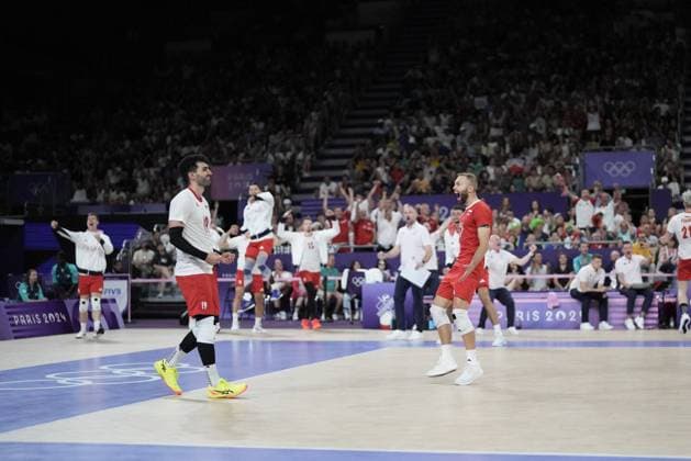 RECORD DATE NOT STATED PARIS 05.08.2024 SUMMER Olympic Games, Olympische Spiele, Olympia, OS VOLLEYBALL QUARTERFINAL POLAND - SLOVENIA FOTO: TOMASZ MARKOWSKI NEWSPIX.PL --- Newspix.pl  050824TOM040
