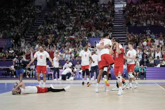 RECORD DATE NOT STATED PARIS 05.08.2024 SUMMER Olympic Games, Olympische Spiele, Olympia, OS VOLLEYBALL QUARTERFINAL POLAND - SLOVENIA FOTO: TOMASZ MARKOWSKI NEWSPIX.PL --- Newspix.pl  050824TOM042