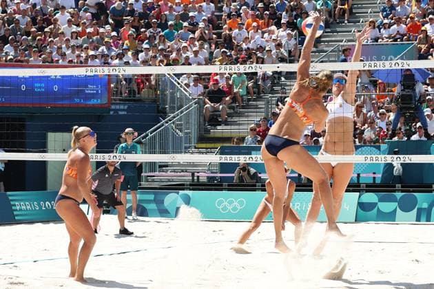 Paris 2024, Beach volleyball, Women, Spain - Netherlands