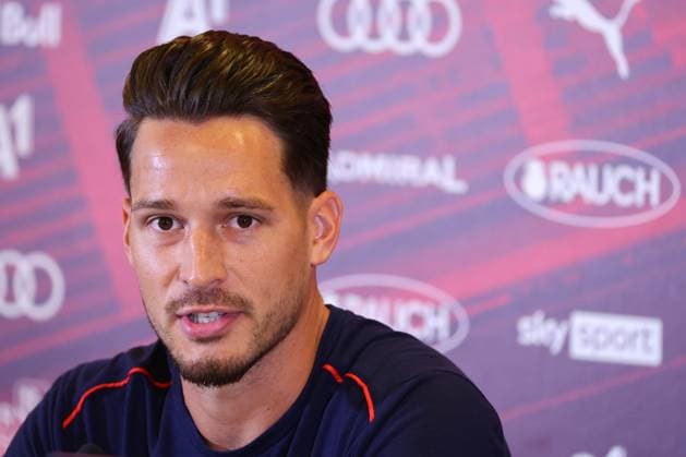 Football, CL Quali, RB Salzburg, Press conference