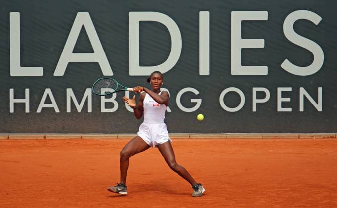 WTA Tournament 125, ECE Ladies Hamburg Open, 1st round Noma Noha Akugue Hamburg Germany