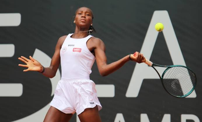 WTA Tournament 125, ECE Ladies Hamburg Open, 1st round Noma Noha Akugue Hamburg Germany