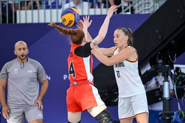 Paris 2024, Basketball 3x3, Women, Germany - Canada
