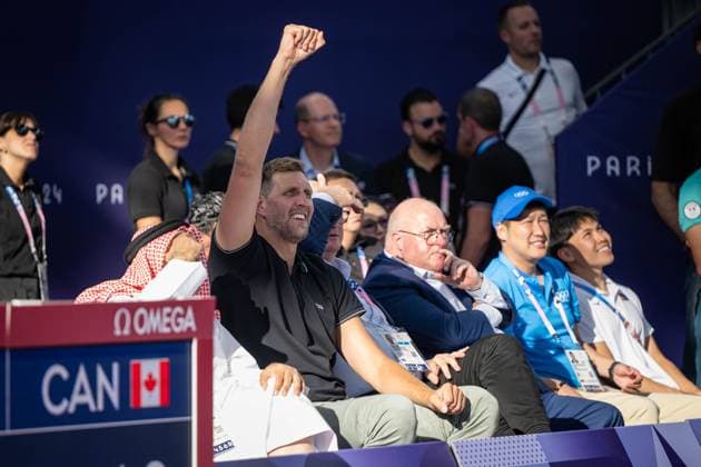 Olympic Games Paris 2024 Basketball 3x3 Paris 05 08 2024 Semi-final Women Women Germany GER Canada CAN Germany wins the semi-final 16 15 and reaches the final Dirk Nowitzki