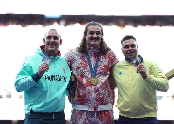 Paris 2024, Athletics, Men, Hammer throw, Award ceremony