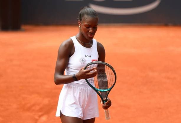 05 08 2024, xcex, GER, Hamburg, Rothenbaum, Central Court, Tennis, Womens Tennis, WTA 125, ECE Ladies Hamburg Open, Noma Noha Akugue GER
