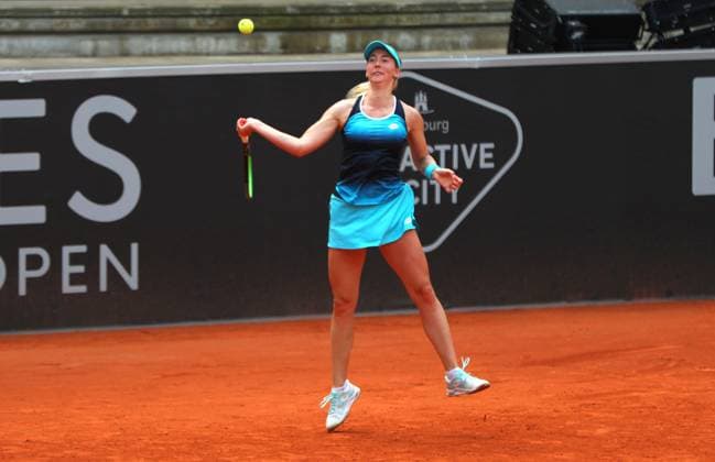 05 08 2024, xcex, GER, Hamburg, Rothenbaum, Central Court, Tennis, Womens Tennis, WTA 125, ECE Ladies Hamburg Open, Nina Stojanovic SRB