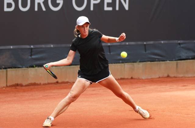 05 08 2024, xcex, GER, Hamburg, Rothenbaum, Central Court, Tennis, Womens Tennis, WTA 125, ECE Ladies Hamburg Open, Lea Boskovic CRO