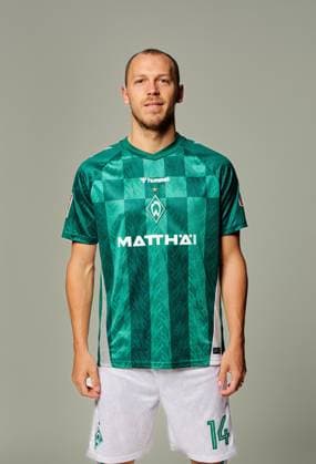 official portrait date SV Werder Bremen 2024 2025 Senne Lynen Werder Bremen 14 1 BL portrait date 2024 2025, xWerderxBremenxviaxnordphotoxGmbHx xKokenge nph00001