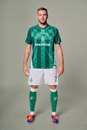official portrait appointment SV Werder Bremen 2024 2025 Marvin Ducksch SV Werder Bremen 07 1 BL portrait appointment 2024 2025, xWerderxBremenxviaxnordphotoxGmbHx xKokenge nph00001