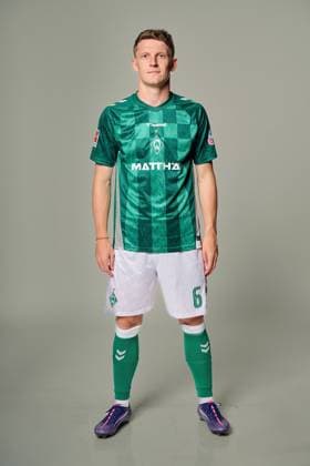 official portrait date SV Werder Bremen 2024 2025 Jens Stage Werder Bremen 06 1 BL portrait date 2024 2025, xWerderxBremenxviaxnordphotoxGmbHx xKokenge nph00001