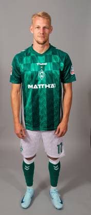 official portrait date SV Werder Bremen 2024 2025 Marco Gruell Grüll Werder Bremen 17 1 BL portrait date 2024 2025, xWerderxBremenxviaxnordphotoxGmbHx xKokenge nph00001