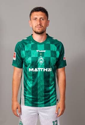 official portrait date SV Werder Bremen 2024 2025 Milos Veljkovic Werder Bremen 13 1 BL portrait date 2024 2025, xWerderxBremenxviaxnordphotoxGmbHx xKokenge nph00001