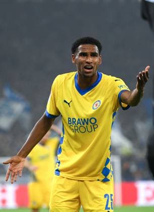 Sanoussy Ba Eintracht Braunschweig 03 08 2024, Soccer 2 Bundesliga, 1 Matchday, Season 2024 2025 FC Schalke 04 Eintracht Braunschweig 5 1 Foto Weis TEAM2 DFL regulations prohibit any use of photographs as image sequences and or quasi video Gelsenkirchen Veltins Arena Nordrhein Westfalen Germany Team2