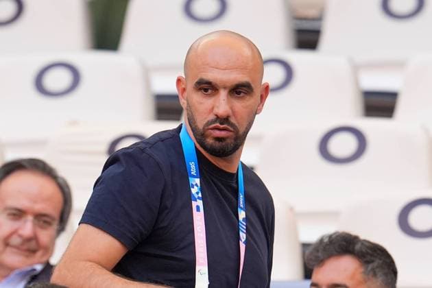 Walid Regragui, Football , Morocco vs Spain during the semi-final Olympic Games, Olympische Spiele, Olympia, OS Paris 2024. (Photo Norbert Scanella - DPPI Media Panoramic) JO 2024 : FOOTBALL - Maroc vs Espagne - Jeux Olympiques 2024 - Paris2024 - Marseille - 05 08 2024 DPPI Panoramic 