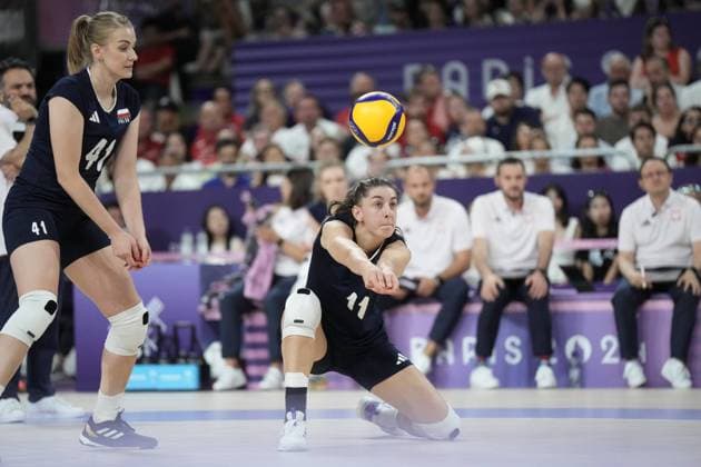 RECORD DATE NOT STATED PARIS 06.08.2024 SUMMER Olympic Games, Olympische Spiele, Olympia, OS VOLLEYBALL QUARTERFINAL POLAND - USA MARTYNA LUKASIK FOTO: TOMASZ MARKOWSKI NEWSPIX.PL --- Newspix.pl  TM105773