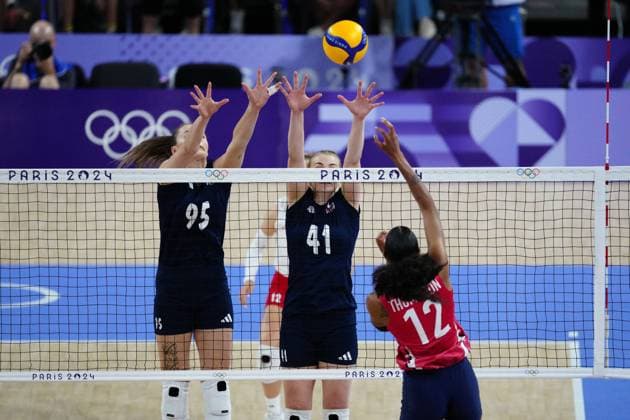 RECORD DATE NOT STATED PARIS 06.08.2024 SUMMER Olympic Games, Olympische Spiele, Olympia, OS VOLLEYBALL QUARTERFINAL POLAND - USA FOTO: TOMASZ MARKOWSKI NEWSPIX.PL --- Newspix.pl  TM200970